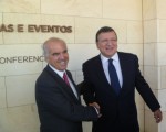 Francisco Banha e José Manuel Durão Barroso