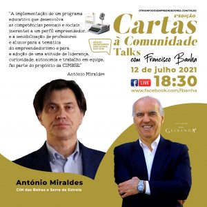 Talks Cartas à Comunidade - António Miraldes