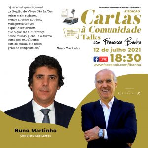 Talks Cartas à Comunidade - Nuno Martinho