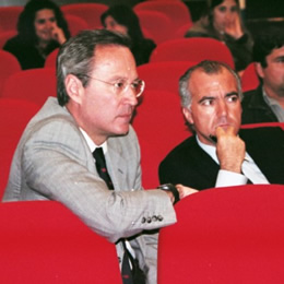 Ricardo Câmara e Sousa (esq.) e Francisco Banha