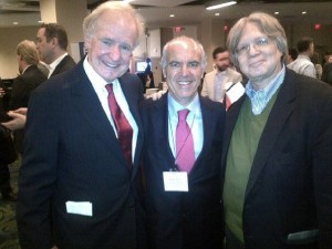 Me with Former Senator Don Riegle and David S.Rose, CEO of Gust and Founder of New York Angels.