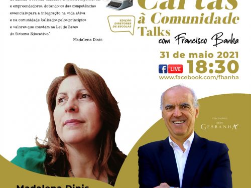 Talks Cartas à Comunidade - Madalena Dinis