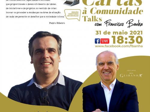 Talks Cartas à Comunidade - Pedro Ribeiro