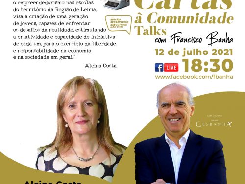 Talks Cartas à Comunidade - Alcina Costa