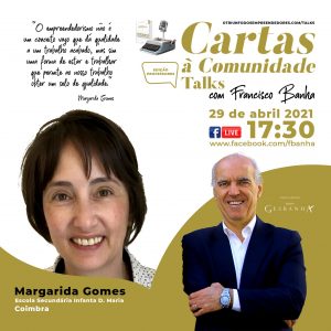 Talks Cartas à Comunidade - Margarida Gomes
